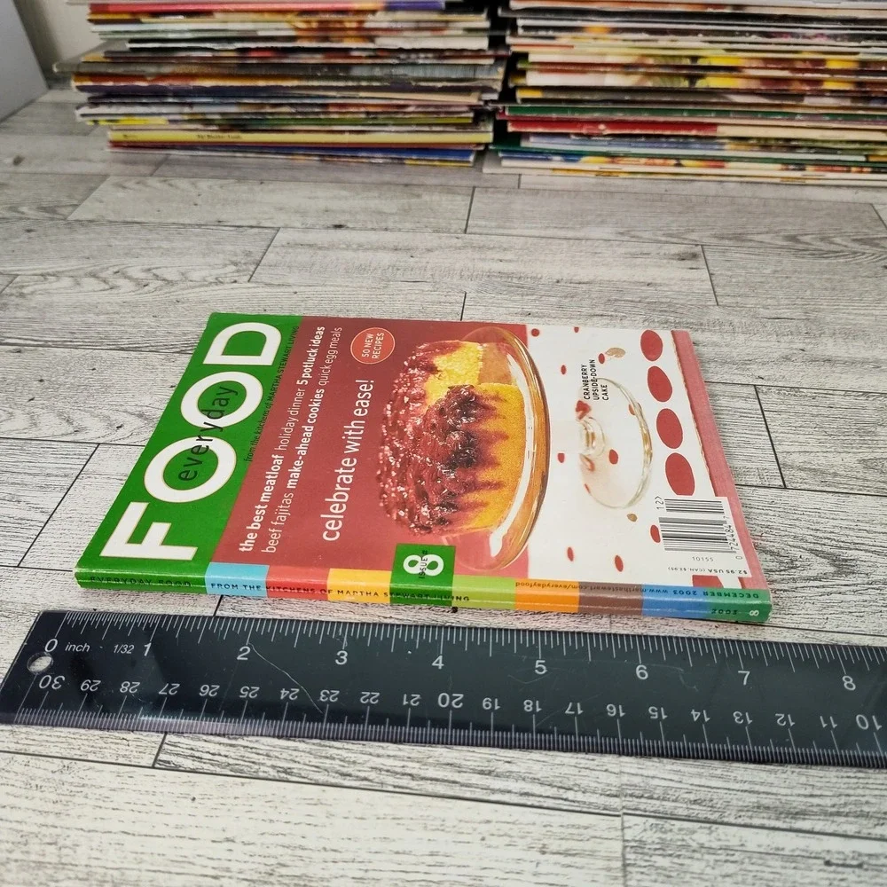 Everyday Food Magazine Cookbook Booklet Dec 2003 Y2K Recipes inc cozy casseroles